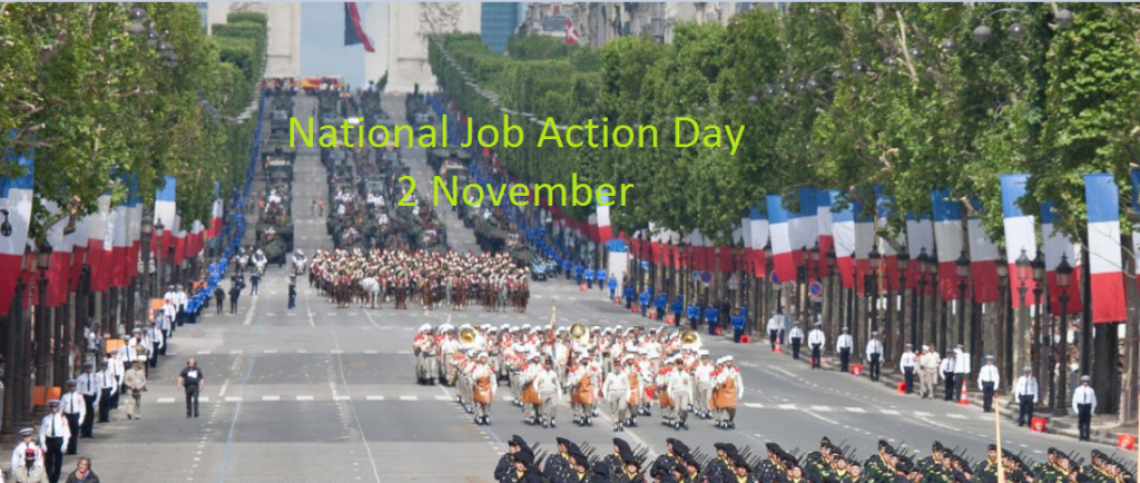 National Job Action Day- 2 November