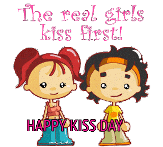 happy kiss day animated gif 5