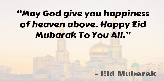eid mubarak sayings