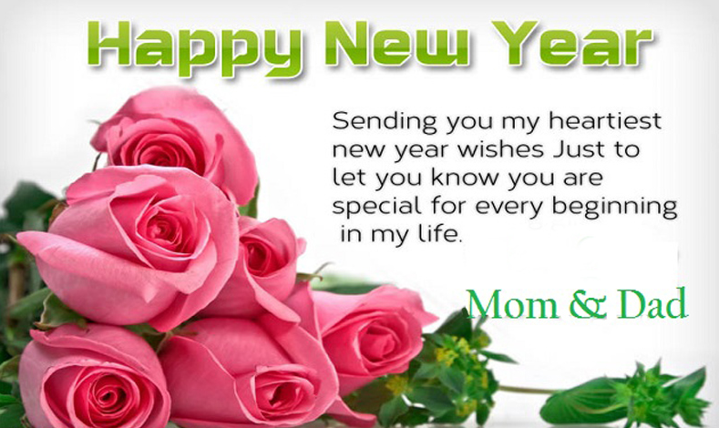 Happy New Year SMS to Family