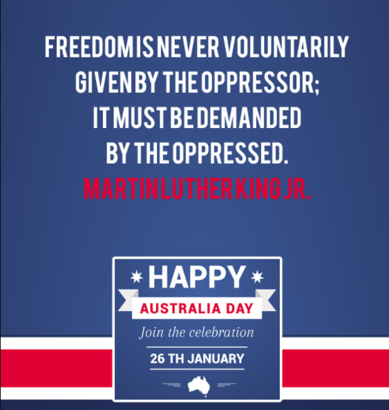 australia day slogan