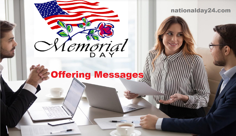 Happy Memorial Day Offering Messages