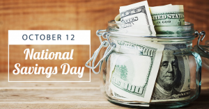 National Savings Day calendar