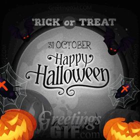 Happy Halloween GIFs, Animated Pictures Download