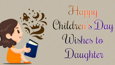 Happy Children's Day Wishes & Status to my Daughter