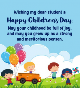 Happy Children's Day motivational wishes