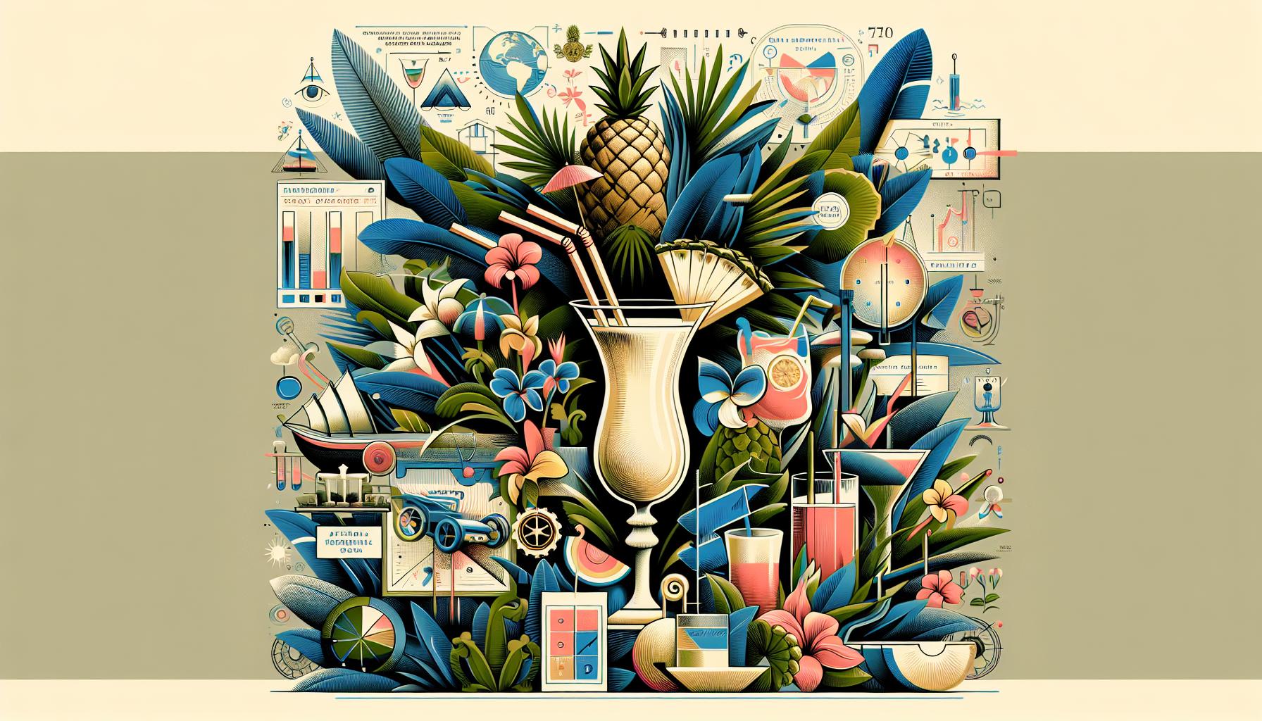 The History Behind National Pina Colada Day: A Tropical Toast to Tradition