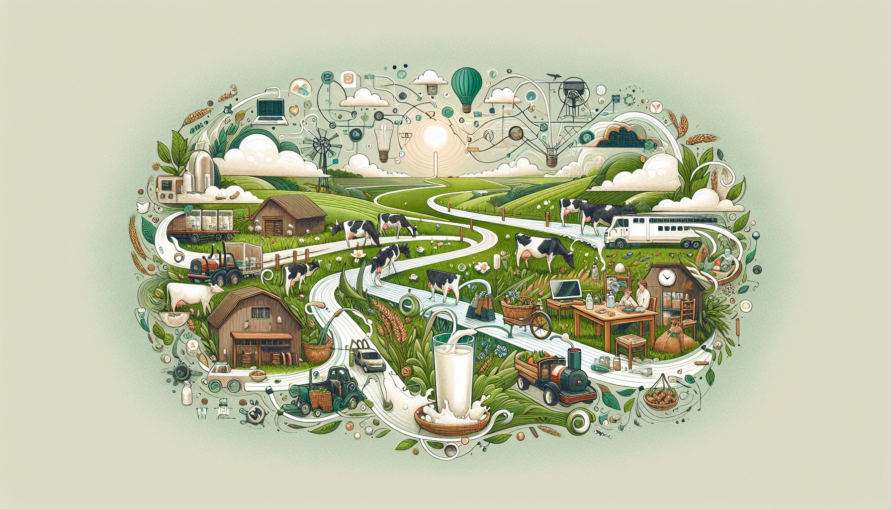 From Farm to Table: Discovering the Journey of Your Milk